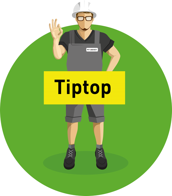 Tiptop is een van de vier merkwaarden van Orly & Endevoets. Dat zegt iets over ons merk.