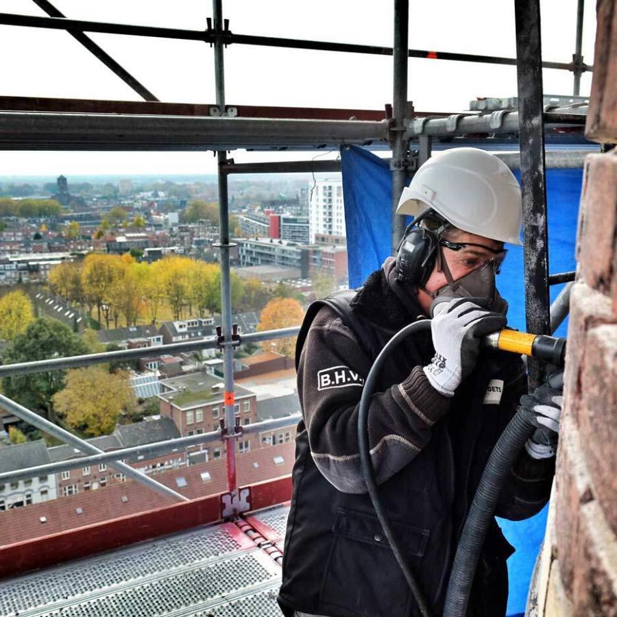 Restauratie BeKa schoorstenen - Tilburg - Orly & Endevoets