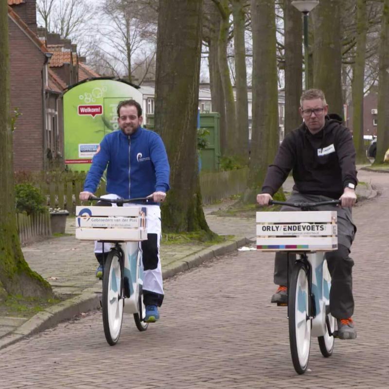 • Op de fiets in de Hoevenbraak, Schijndel