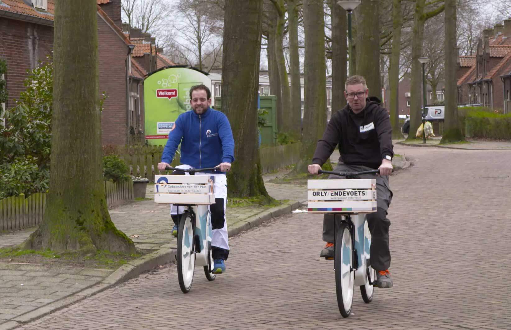 • Op de fiets in de Hoevenbraak, Schijndel